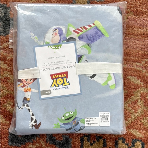 Toy Story Organic Duvet Cover Pottery Barn Kids - Picture 2 of 3